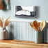 Amazing Abby Wall-Mounted Acrylic Glove Box Holder, Floating Glove Dispenser, Small Size