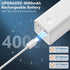 Yochoice 4000mAh Dimmable 2-Pack Rechargeable Wall Lights Battery Operated with Night Light, Wall Mounted LED Bedside