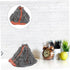 PVC Volcano Model - Unique Desktop Adornment for Home Decor and Gift Giving