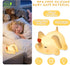FRDEV 3-Level Dimmable, Elephant Night Light for Kids, Silicone Squishy Lamp with Touch Control Auto-Off Timer