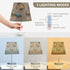 Kcldeci Bedside Table Lamp for Bedroom Jeep and Lighting Bolts Farmhouse Lamps for Living Room Night Light for End
