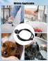 QNHEAY 2 Pack 1/4 Salon Shampoo Bowl Sprayer Head Thread with Black Rubber Hose to Attach Shampoo Bowl Faucet Vacuum