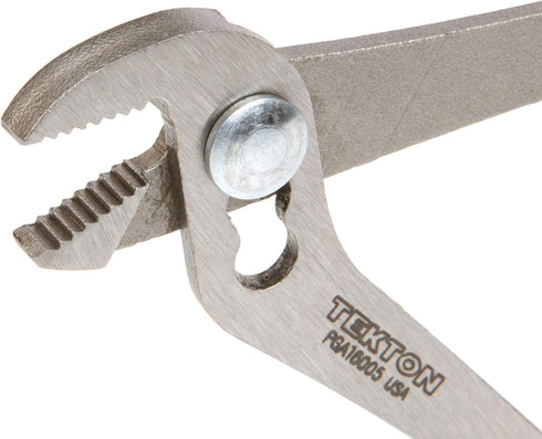 TEKTON 5 Inch Angle Nose Slip Joint Pliers (1/2 in. Jaw) | Made in USA PGA16005