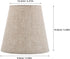 5.5x5.3x3.5in Beige Small Cone Fabric Lampshade Linen Texture Replacement Shade for Wall Sconce and Table Lamp Use