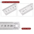 2Pcs Stainless Steel Ruler, 20cm/8" Length x 1/36" Thick x 1" Wide Measuring Tools for Woodworking Craft