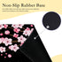Gaming Mouse Pad with Stitched Edges, Sakura Cherry Blossoms Extended XL Desk Mat with Anti-Slip Base, 35''×15.7''