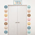 BOHO Affirmation Station Bulletin Board Set with Rainbow Positive Cutouts for Classroom, Inspirational Growth Mindset