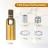 180 M10 MECCANIXITY Sloped Ceiling Adapter, Degree Swivel Fine Thread Sloped Ceiling Light Fixture Adapter for Ceiling