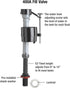 Fluidmaster K-400A-023 Mansfield Toilet Fill Valve and Flush Valve Seal Repair Kit in Multicolor