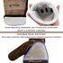 Leather Work Gloves for Men or Women, Large Gardening, Welding, Construction, Durable Cowhide