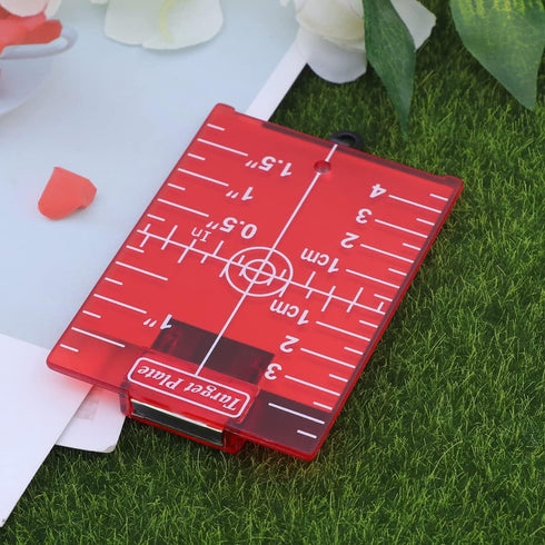 Magnetic Floor Plate with Stand, Enhance Brightness for Laser Line Targets Accessories