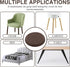 NUTIO 8pcs (1.57IN) Anti-Slip Rubber Cutting Board Stabilizer Pads, Waterproof Self-Adhesive Cutting Board Feet