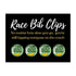 Generic Race Bib Holder for Runners | Racing Bib Clips for Running | Marathon Runner Must Haves Reusable Lock Fasteners