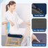 SweetSlubr Tailbone Blue/2X-Large Seat Cushion for Pain Relief, Office Chair Cushion, Memory Foam Large Chair Cushion