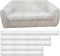 Aphila 5 Pcs Disposable Furniture Dust Covers with Elastic, Plastic Dust Cover for