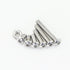 320 Pieces M3 Stainless Steel Button Head Hex Socket Head Cap Bolts Screws Nuts Assortment Kit with Wrench