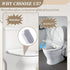 4 Pack Universal Toilet Seat Bumpers, Suitable for Bidet Kits, Toilet Seat Spacers, Compatible with Most Toilet Models