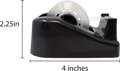 Premium Small Tape Dispenser with Tape Included (Pack of 3)