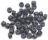 binifiMux 100pcs M3-0.5mm Pitch Black Nylock Nuts, Nylon Insert Self Locking Nuts for RC