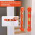 Rafter Square and Torpedo Level Set, Magnetic Leveler Tool with Different Bubbles, Measuring Woodworking Square