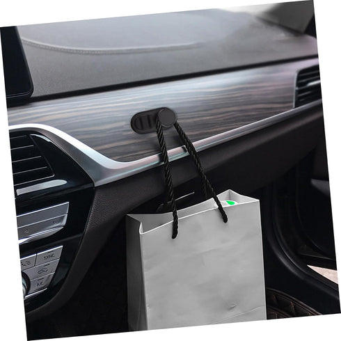 DOITOOL Storage Clip for Car Multi-Purpose Cable Organizer Holder for Keys USB Cords and Headphones Abs Material Easy