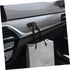 DOITOOL Storage Clip for Car Multi-Purpose Cable Organizer Holder for Keys USB Cords and Headphones Abs Material Easy