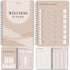 Wellness Journal - 90 Day Health, Fitness, Gratitude, Mindfulness, Wellbeing, Habit, Goals Tracker - A5 Lux