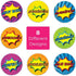 SBLABELS Spanish Reward Stickers, 500 Teacher Classroom Stickers, 8 Alternating Superhero Comic Designs, 1.5"