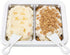 Kelawoly 304 Ice Cream Roll Tray, Rolled Ice Cream Maker Stainless Steel Roll Tray with Dual Pan for Homemade DIY