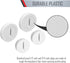 BELL PCP47550WH Weatherproof Nonmetallic Closure Plug Assortment, 4-Pack, White