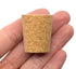 EISCO 10PK Cork Stoppers, Size #11, 21mm Bottom, 27mm Top, 31mm Length, Tapered Natural Bark Material