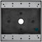 ENERLITES Weatherproof Outlet Box with Five 1/2-in Threaded Outlets, 2-Gang Outdoor Electrical Box