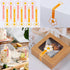 Beyonday 200pcs Handmade Lollipop Baking Stickers, Long Label Sealing Stickers for Cake Box/Tins/Jars/Coffee Cups/Bottles, Self-Adhesive Bakery Stickers, Gift Wrapping Tamper Evident Seal Labels by beyonday