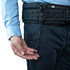 MELOTOUGH Tape Thong for Tool Belt - Electricians Tape Holder Chain with Keyring, Black Plating, 2 Pack