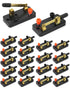 QWORK Educational Single Pole Cutter Switch, 20 Pack Single Throw Electrical Switch for Physics Laboratory Equipment