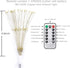 HEAGEERO 2 Pack, 180 IP44 Outdoor Battery Operated Chandelier Firework Lights Starburst Light LEDs, Ceiling Hanging