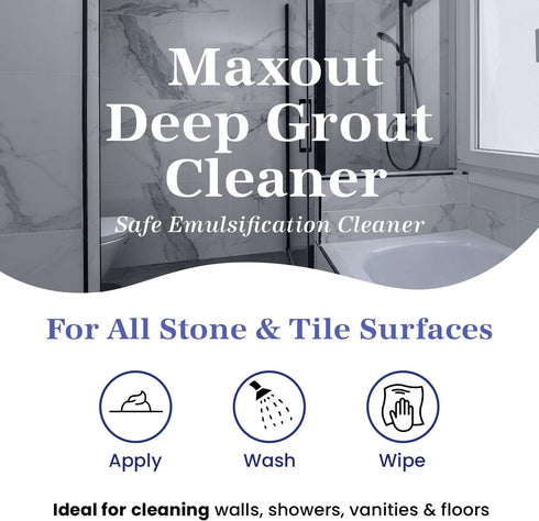 32oz Marblelife Maxout Deep Grout Cleaner, Powerful Tile and Floor Cleaning Liquid, Ready to Use