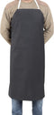 EISCO Rubber Vinyl Apron, Medium (27" W x 36" L), Adjustable Bib Apron for Laboratory, Butcher, Dishwashing