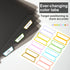 Yoment Discbound Notebook, Customizable Spiral Journal, 5 Subject Notebook with Removable Pages, 120 Wide Ruled Disc