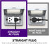 Fosmon Outdoor Timer Outlet Waterproof - 24 Hour Mechanical Heavy Duty Plug in Timer with 2 Outlets