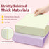 SUNEE 3 Ring Binder 2 Inch, 4 Pack Clear View Binders for School or Office Supplies, PVC-Free, Fit 8.5x11 Inches