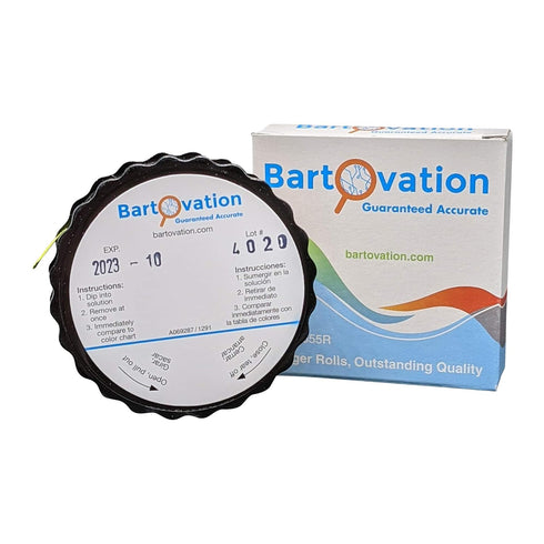 Bartovation pH Test Paper for Kombucha Brewing, 16 Foot Roll with Dispenser, 0.5 to 5.5 pH