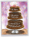 NobleWorks 40th Jumbo Birthday Greeting Card - Funny Card for 40 Year Olds, Milestone Notecard (8.5 x 11 Inch)