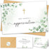 CYGGUN 50 Funeral Thank You Cards with Envelopes, 46In Sympathy Card Bulk Watercolor