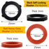 NBRINGO 160 (14 Pieces Hose Bib Washer & Faucet Washers Assorted Kit Sizes) - Includes Hose Gaskets, Flat & Beveled