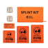 36" 4.3" (6, RHINO RESCUE First Aid Splint X Orange-Gray, Keep Bones in Position Splint Bundle)