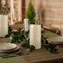 Waterproof Flameless Remote Control Candles, 2PACK (D3''*H5.5''), Battery Operated Flickering LED Pillar Candle
