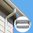3" x 4" Rain Gutter Downspout Drop Outlet Aluminum K Style (2 Pack)