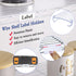 Wire Shelf Label Holders, 30 Pack Plastic Clips Compatible with Metro 1-1/4in Shelves for Label Display