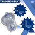 Pack 5 5 Combo of CPR Training Masks, Adult & Infant with Valves, MCR Medical